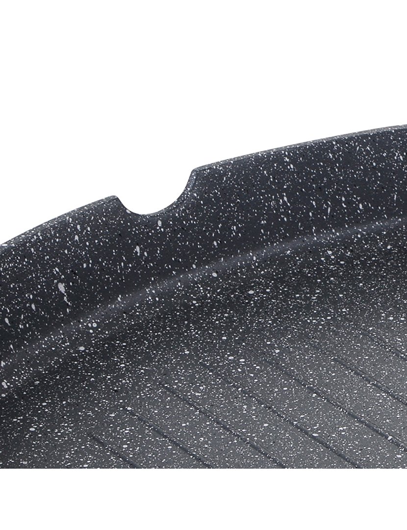 Grelhador MasterPro Cinza 28 cm