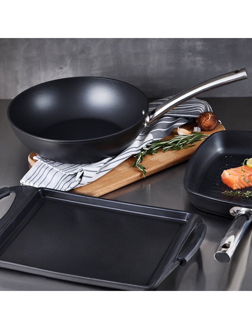 Wok MasterPro Preto 28 cm
