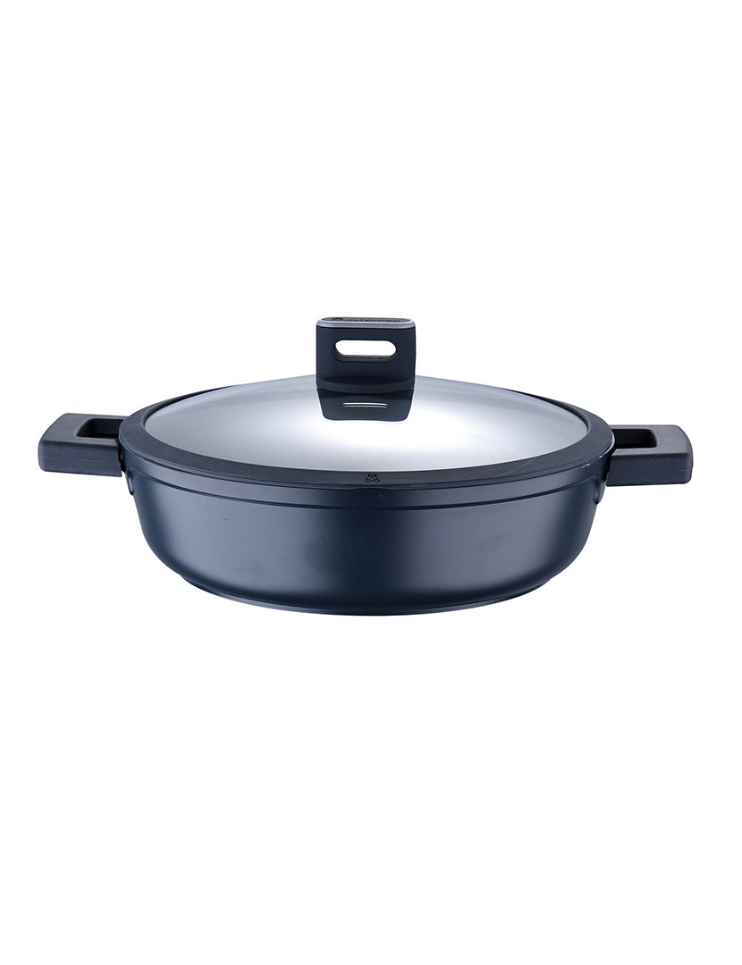 Caçarola Baixa Indigo Fundido 28 cm