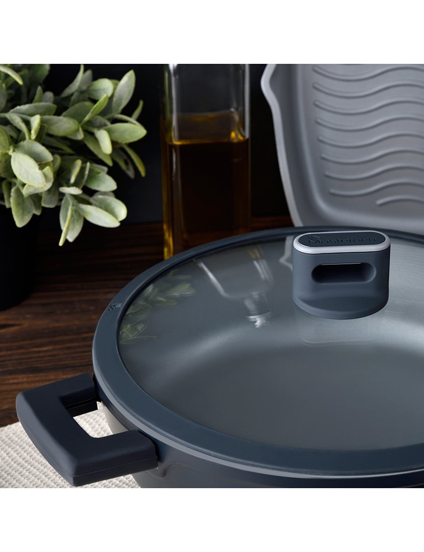 Caçarola Baixa Indigo Fundido 28 cm