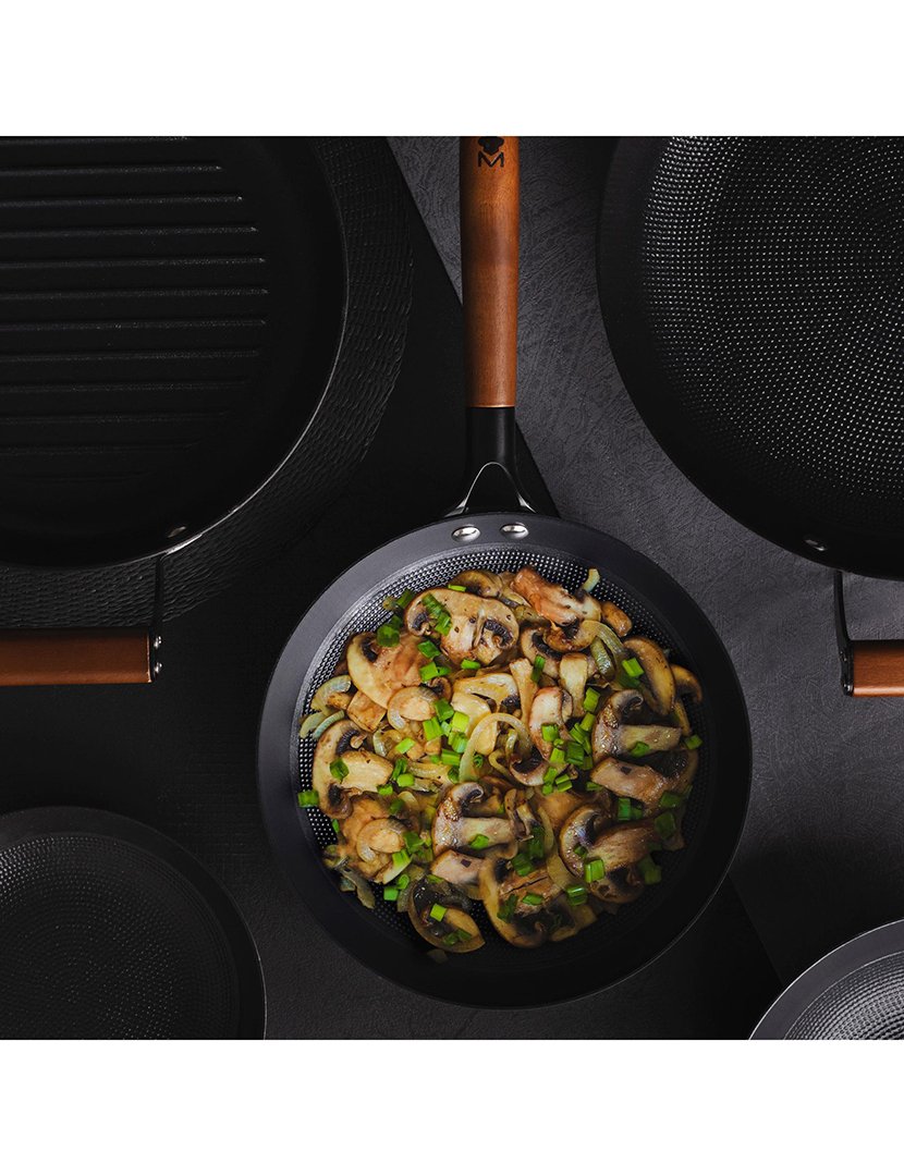 Wok MasterPro Preto 24 cm