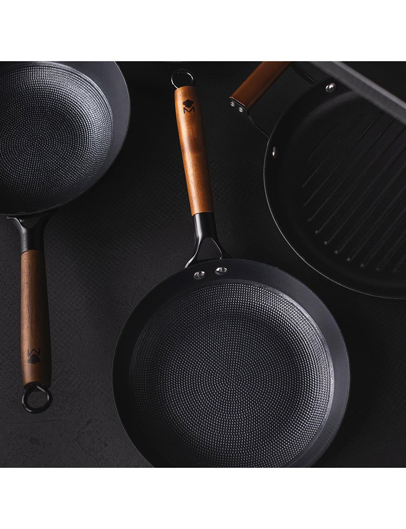 Wok MasterPro Preto 24 cm