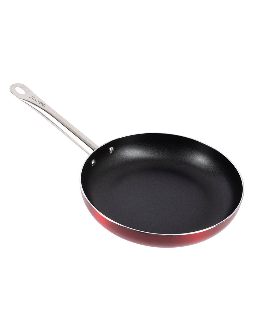 Conjunto 3 Frigideiras 3Claveles Vermelho