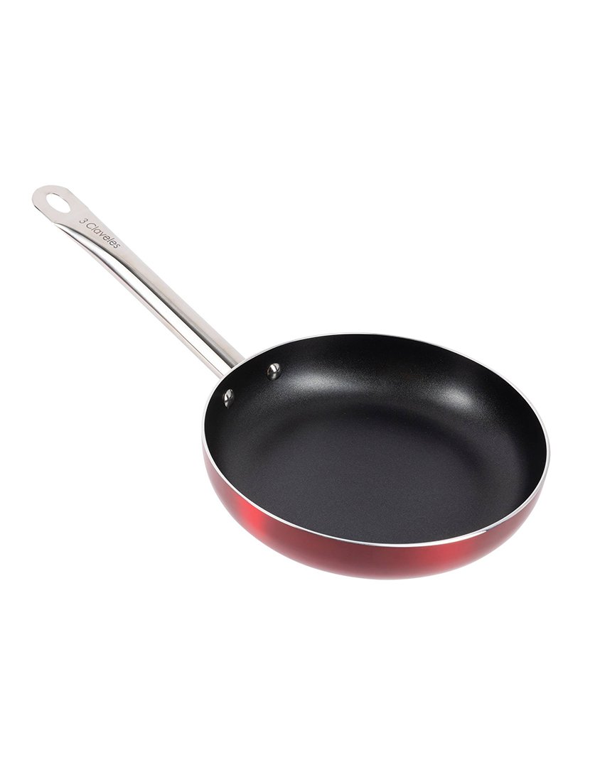 Conjunto 3 Frigideiras 3Claveles Vermelho