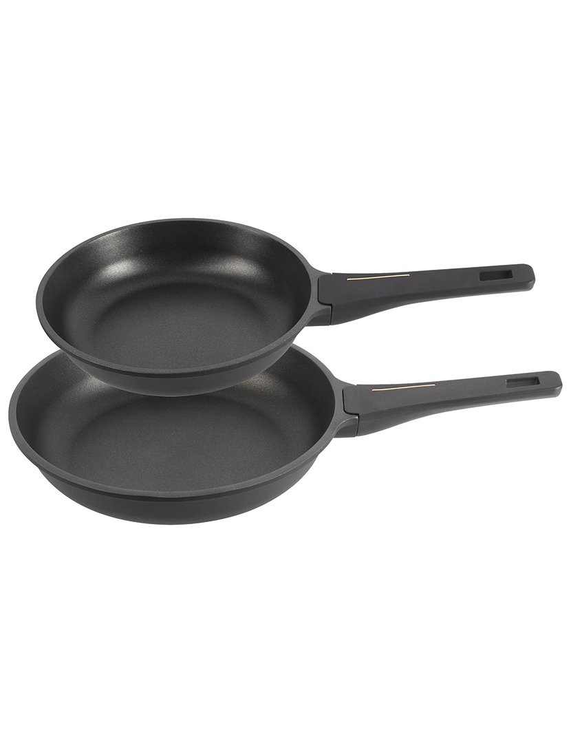 Conjunto 2 Frigideiras+Grill+Wok Copper Fundido Preto