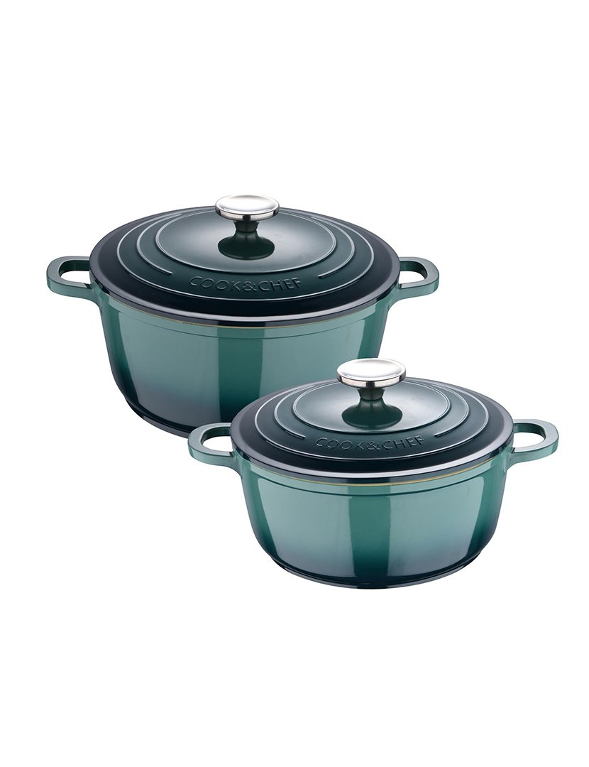 Trem Cozinha 4 Peças Excalibur Verde