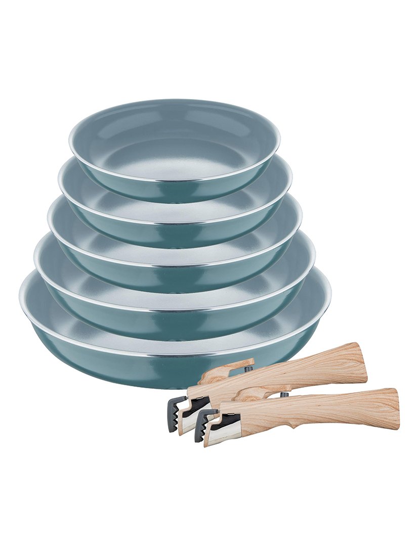 Conjunto 5 Frigideiras Click&Cook Verde