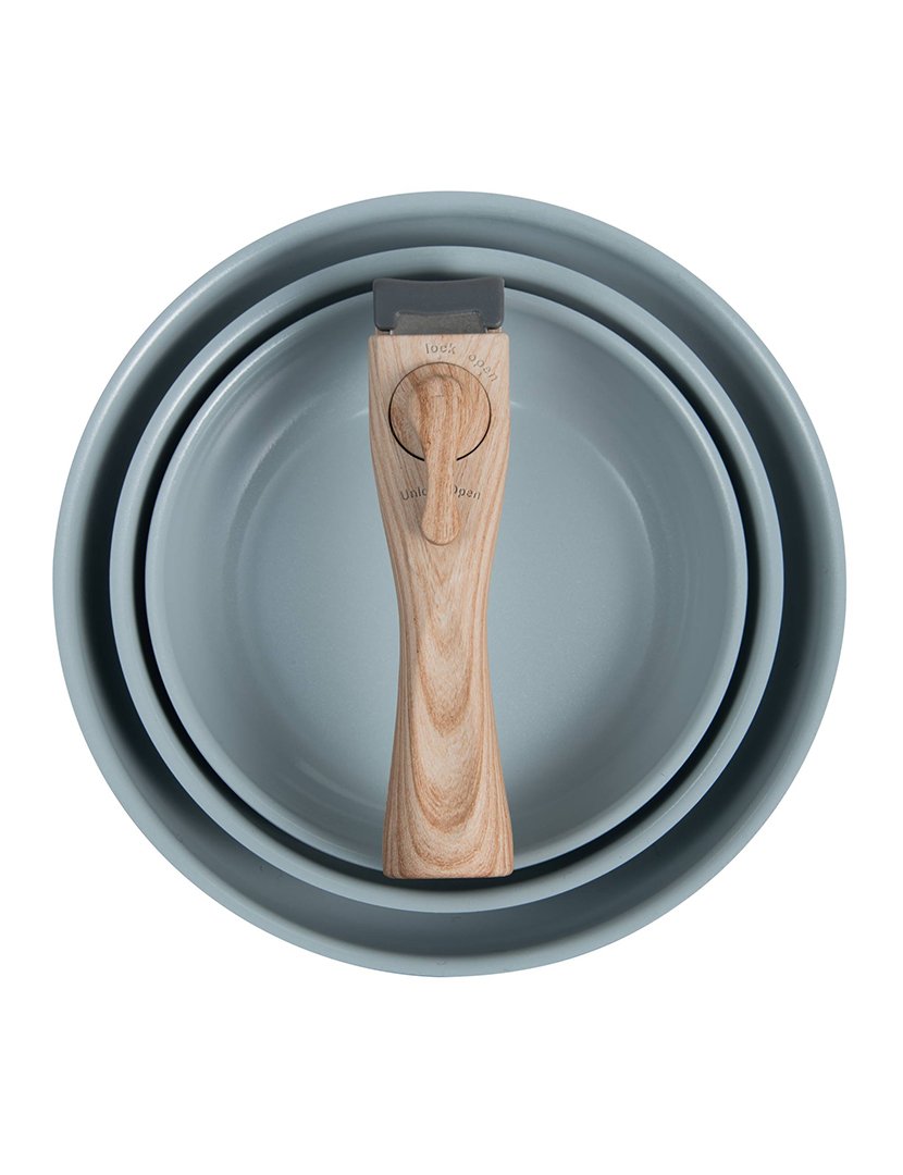 Conjunto 4 Frigideiras Click&Cook Verde