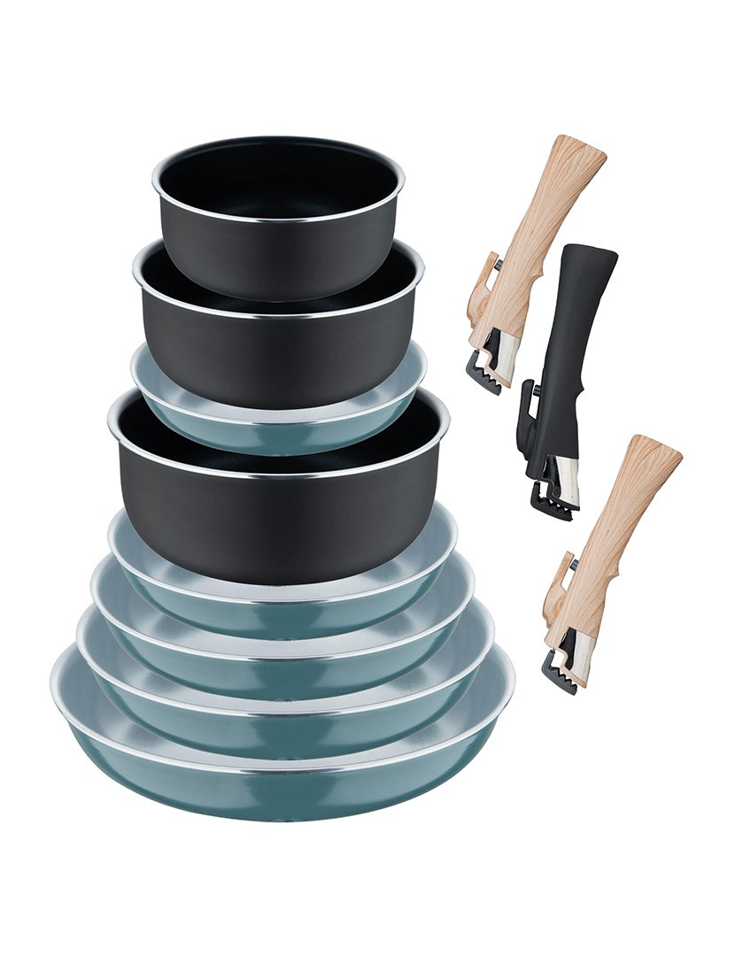 Trem Cozinha 6 Peças Click&Cook Verde