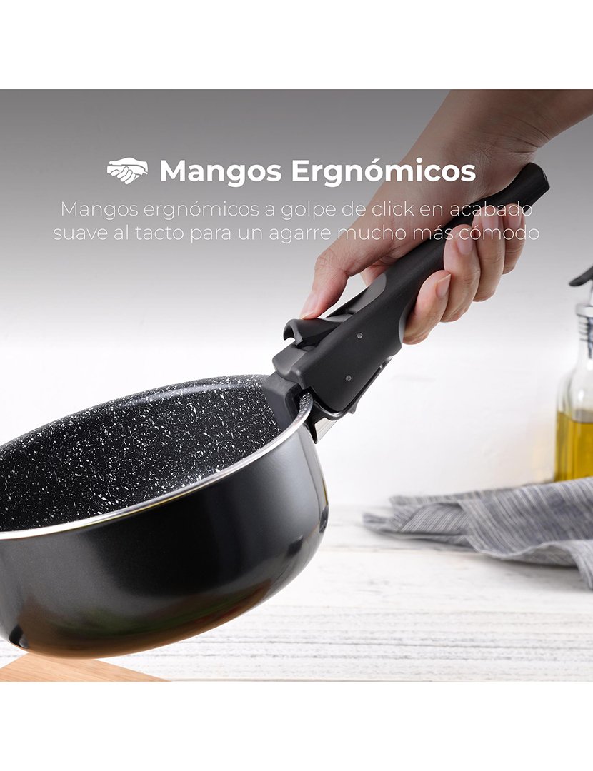 Trem Cozinha 6 Peças Click&Cook Verde