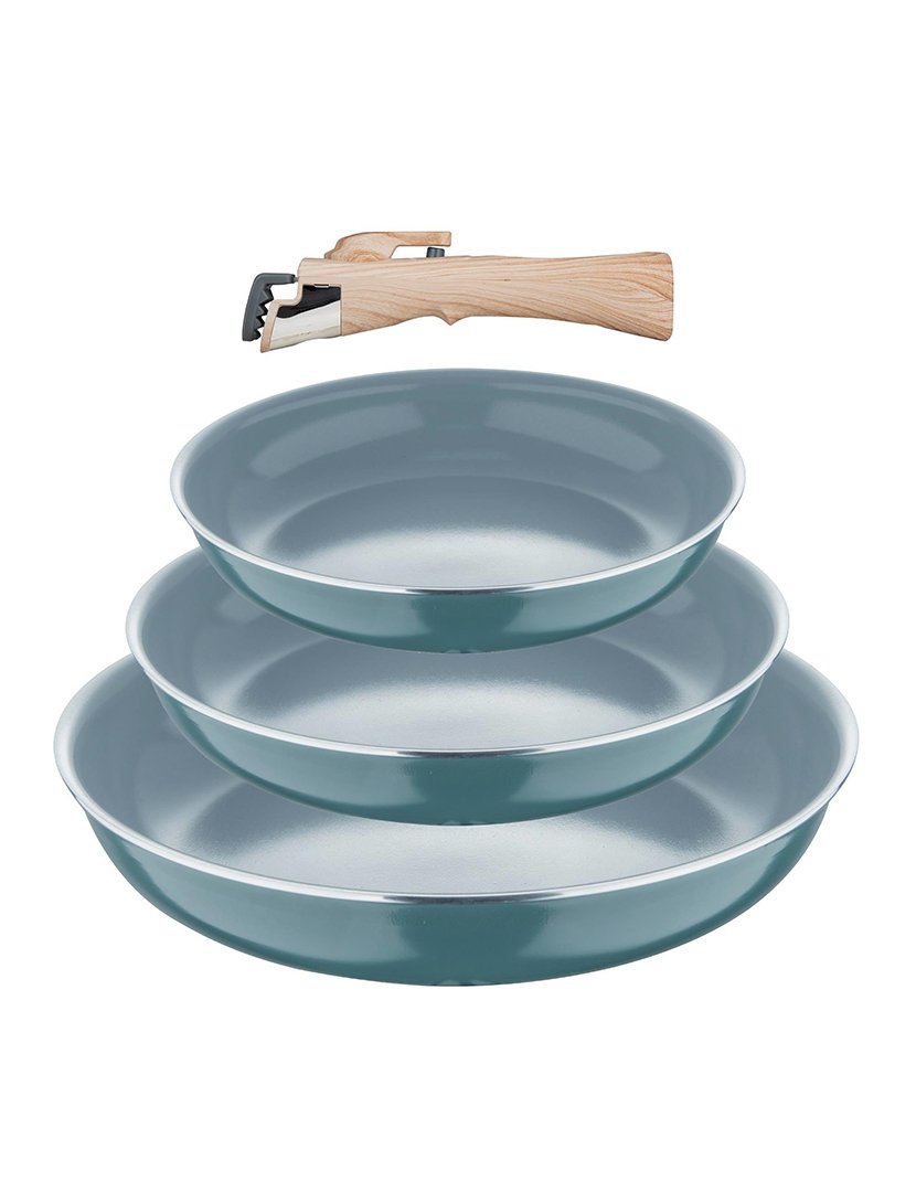 Trem Cozinha 6 Peças Click&Cook Verde