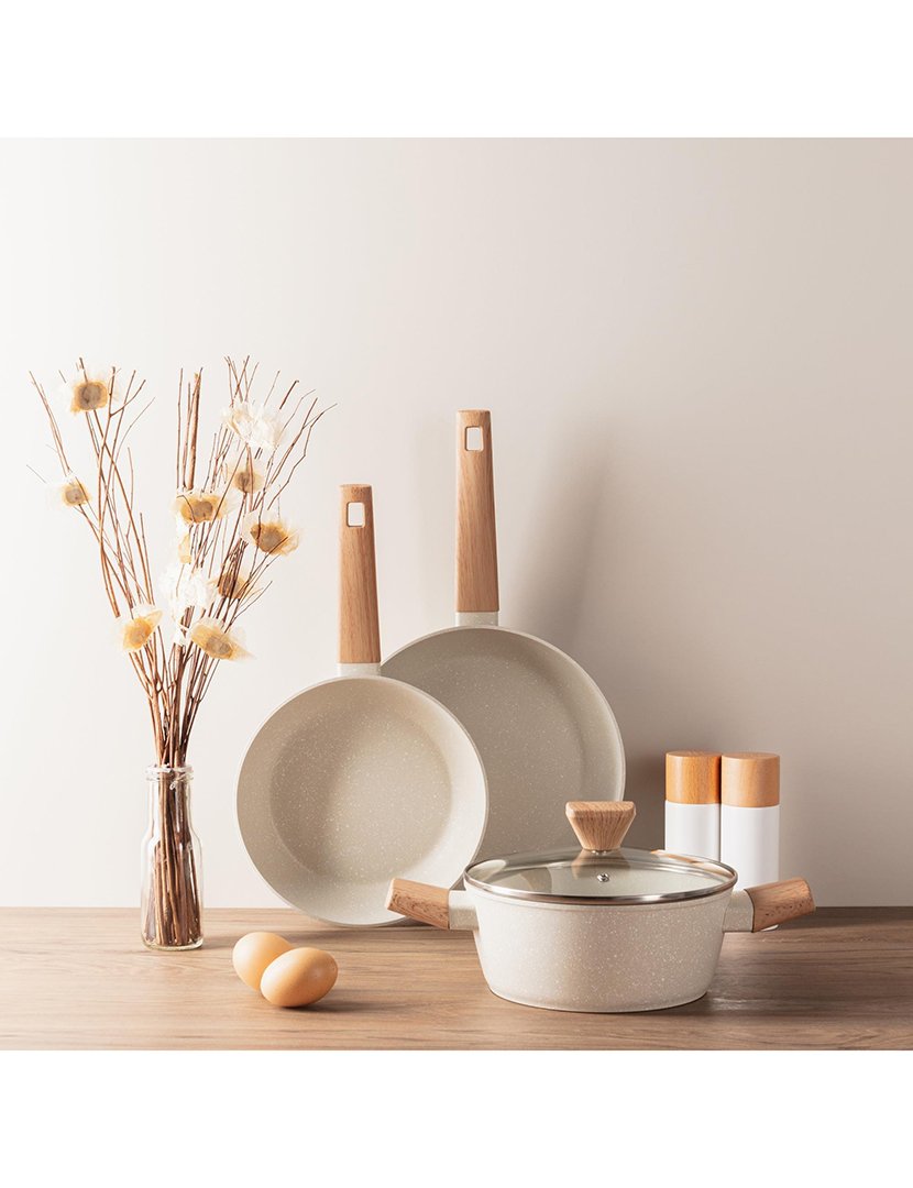 Conjunto 3 Frigideiras Naturally