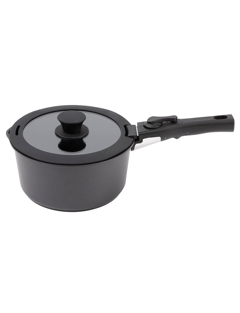 Trem Cozinha 7 Peças Click&Cook Fundido Preto