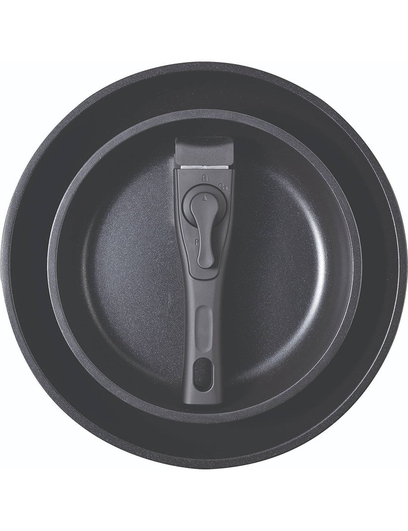 Trem Cozinha 7 Peças Click&Cook Fundido Preto