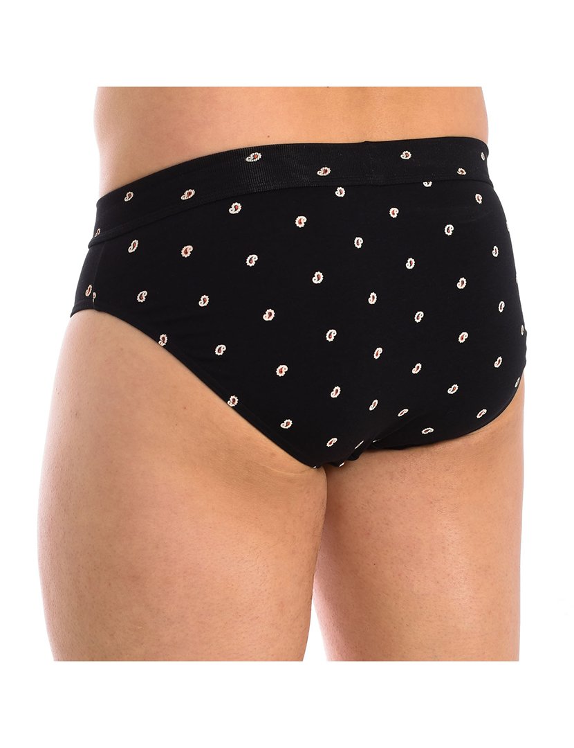 Pack 2 Slips Ocean Preto-Verde