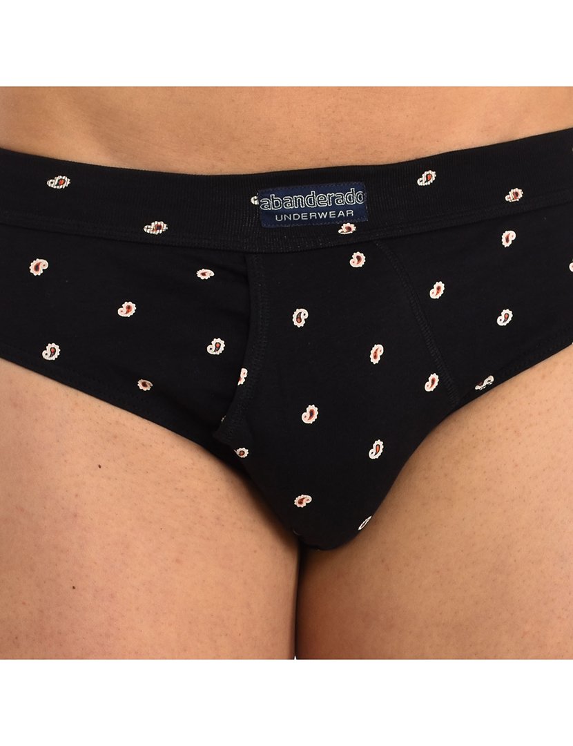 Pack 2 Slips Ocean Preto-Verde