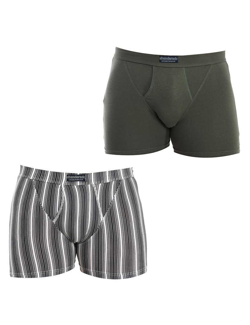 Pack 2 Boxers Verde Branco