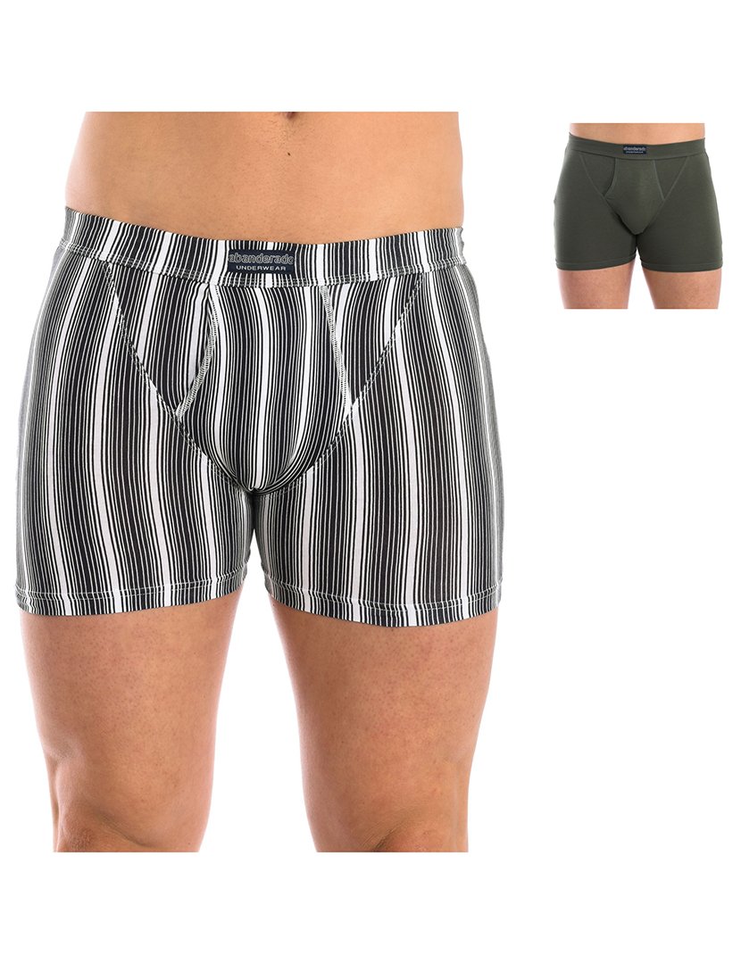 Pack 2 Boxers Verde Branco