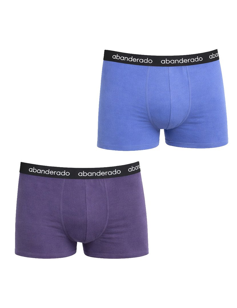 Pack 2 Boxers Roxo-Azul