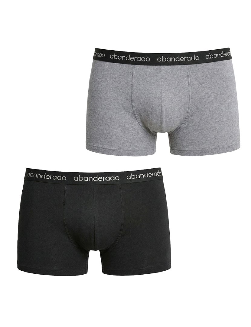 Pack 2 Boxers Cinzento-Preto