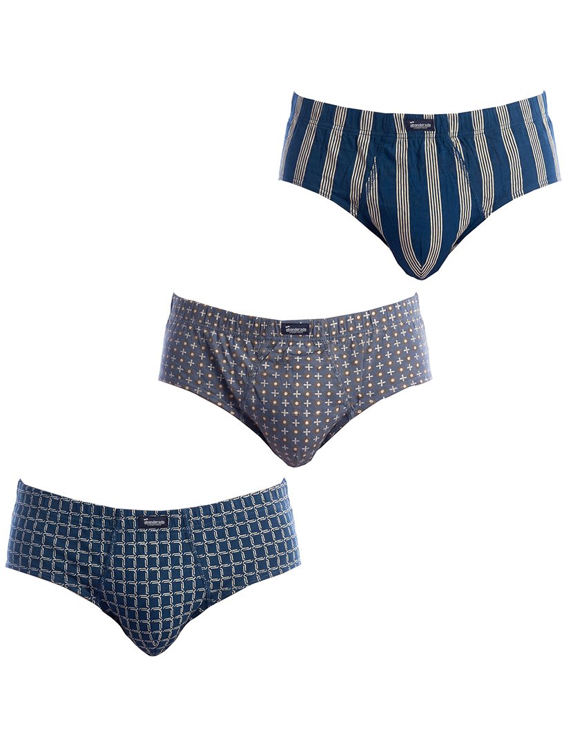 Pack 3 Slips Azul