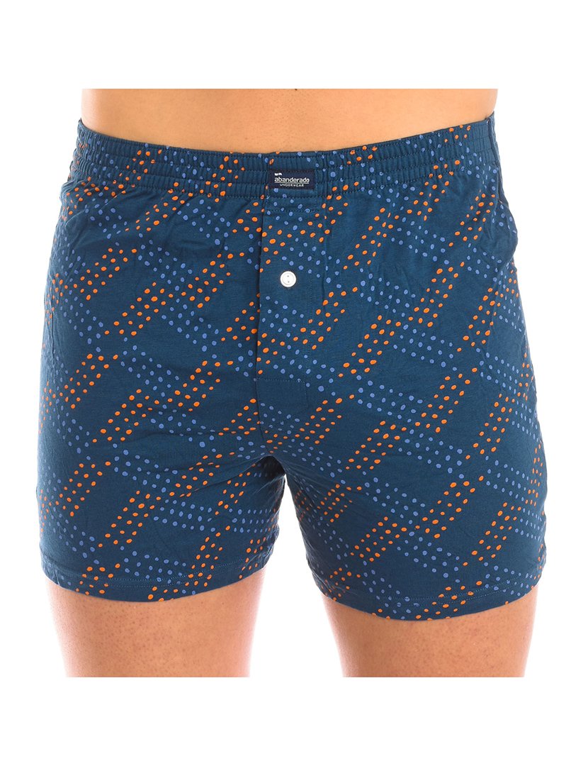 Pack 2 Boxers Azul-Castanho