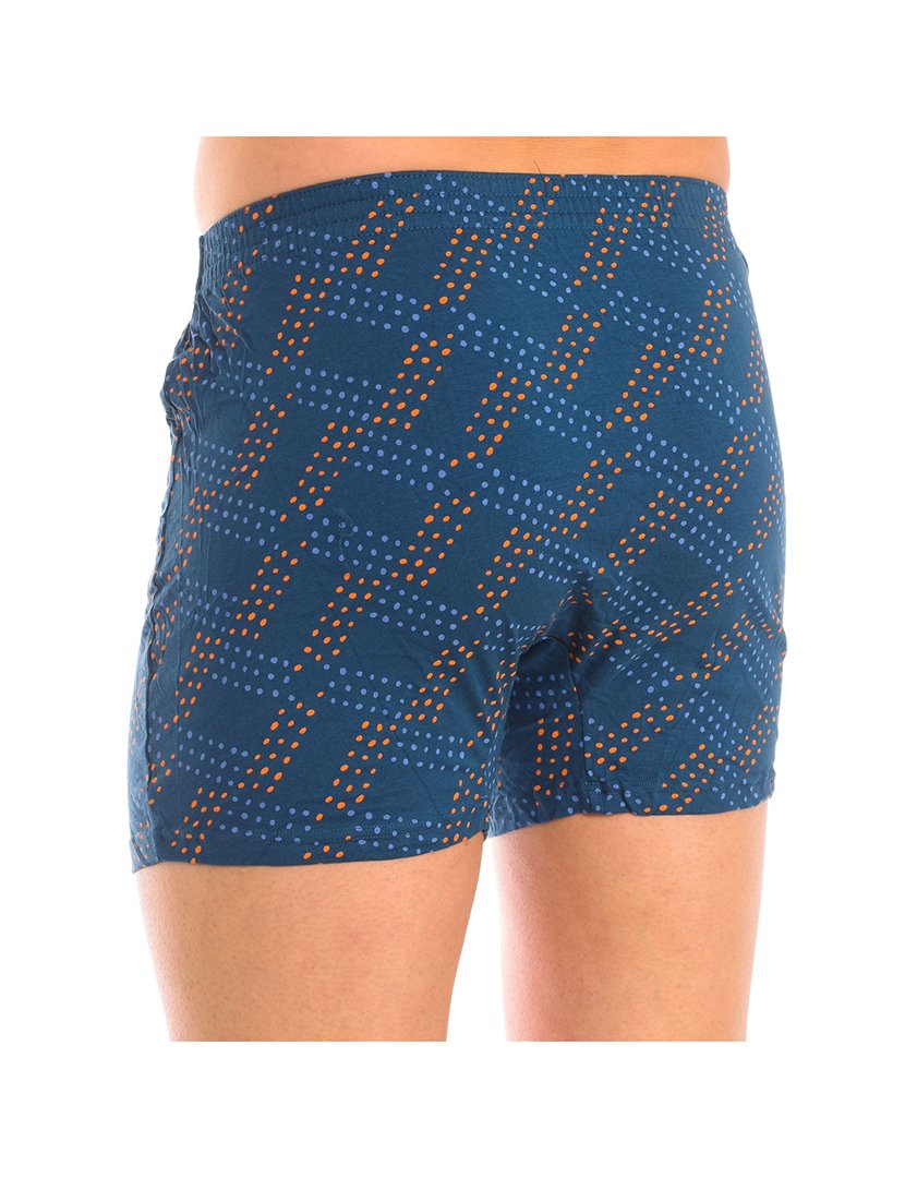 Pack 2 Boxers Azul-Castanho