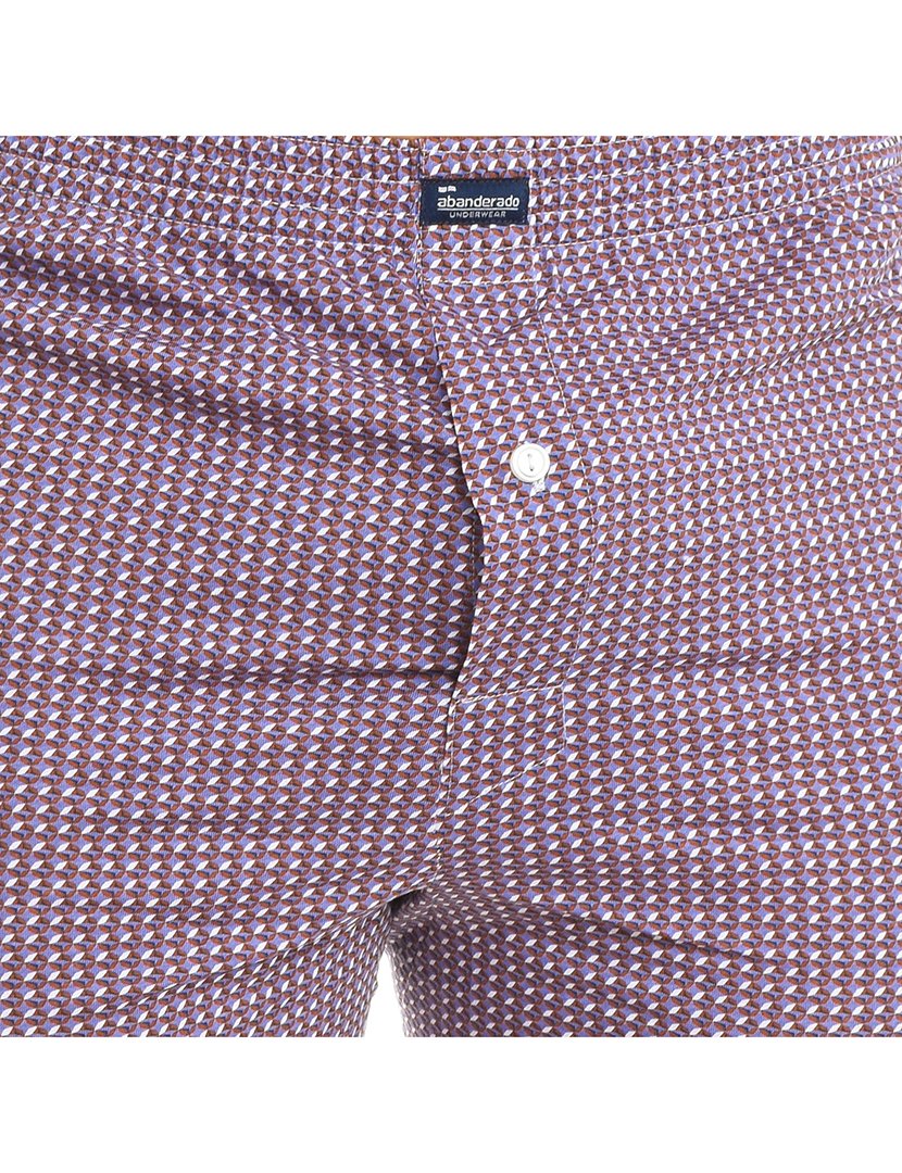 Pack 2 Boxers Azul-Castanho