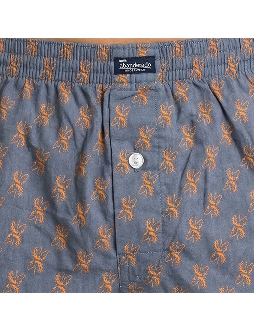 Pack 2 Boxers Castanho-Azul