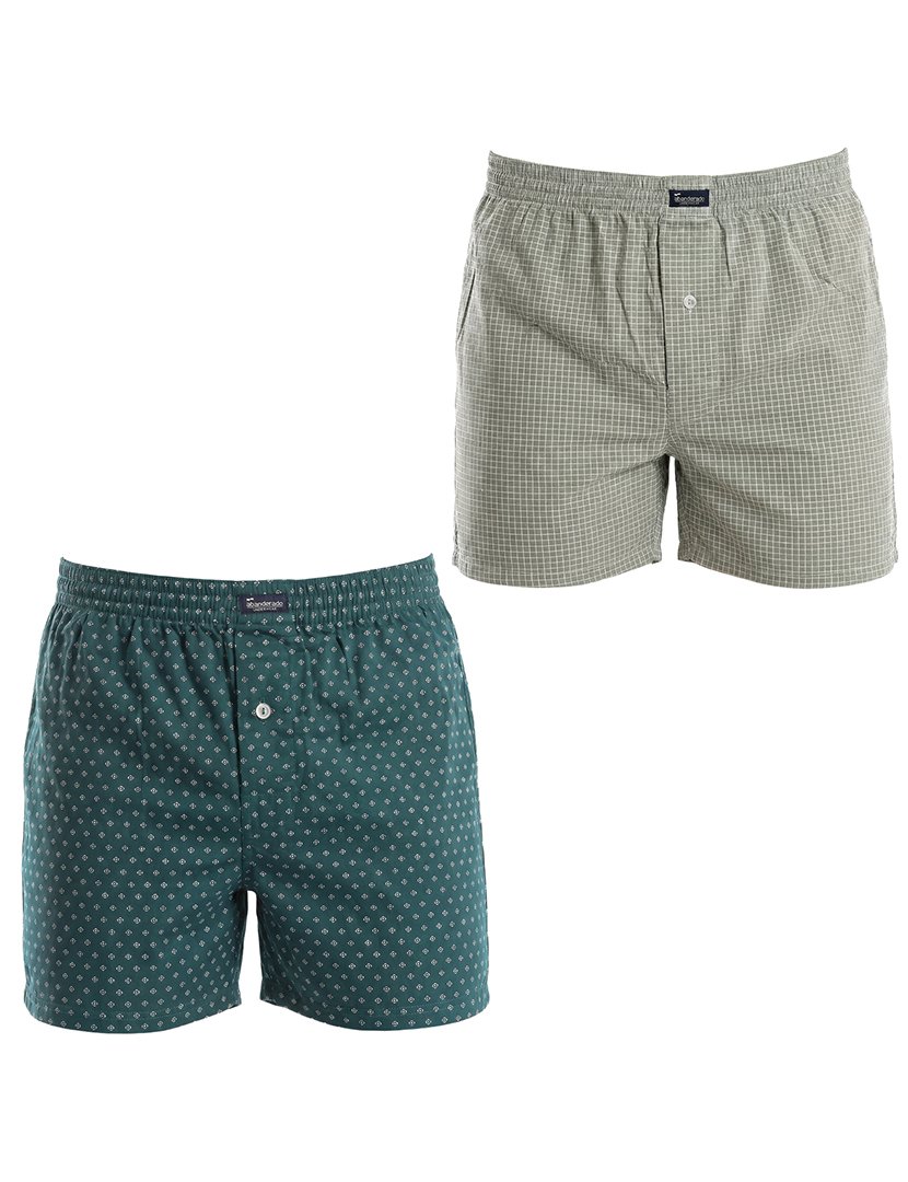 Pack 2 Boxers Verde