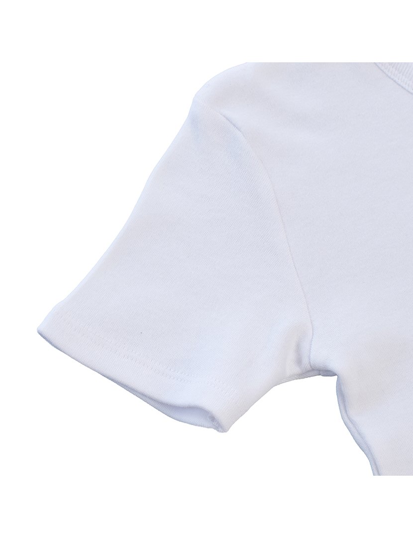 T-Shirt Interior Infantil Branco