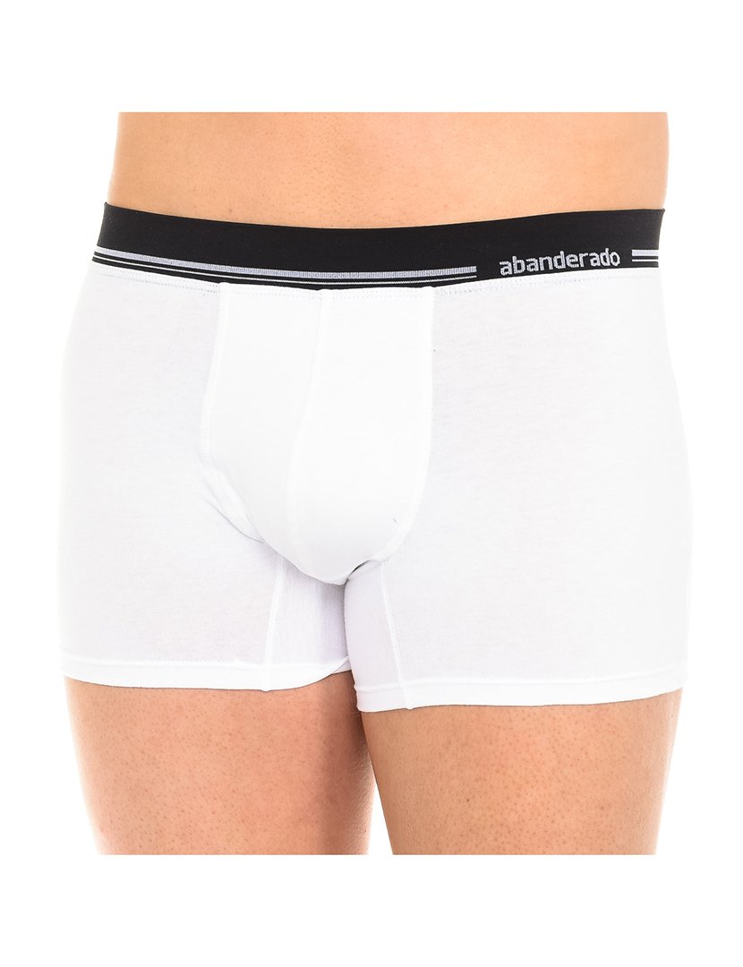 Boxer Branco-Preto