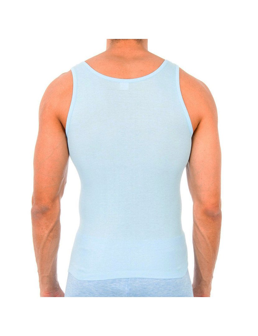 T-Shirt Manga Cava Azul Claro