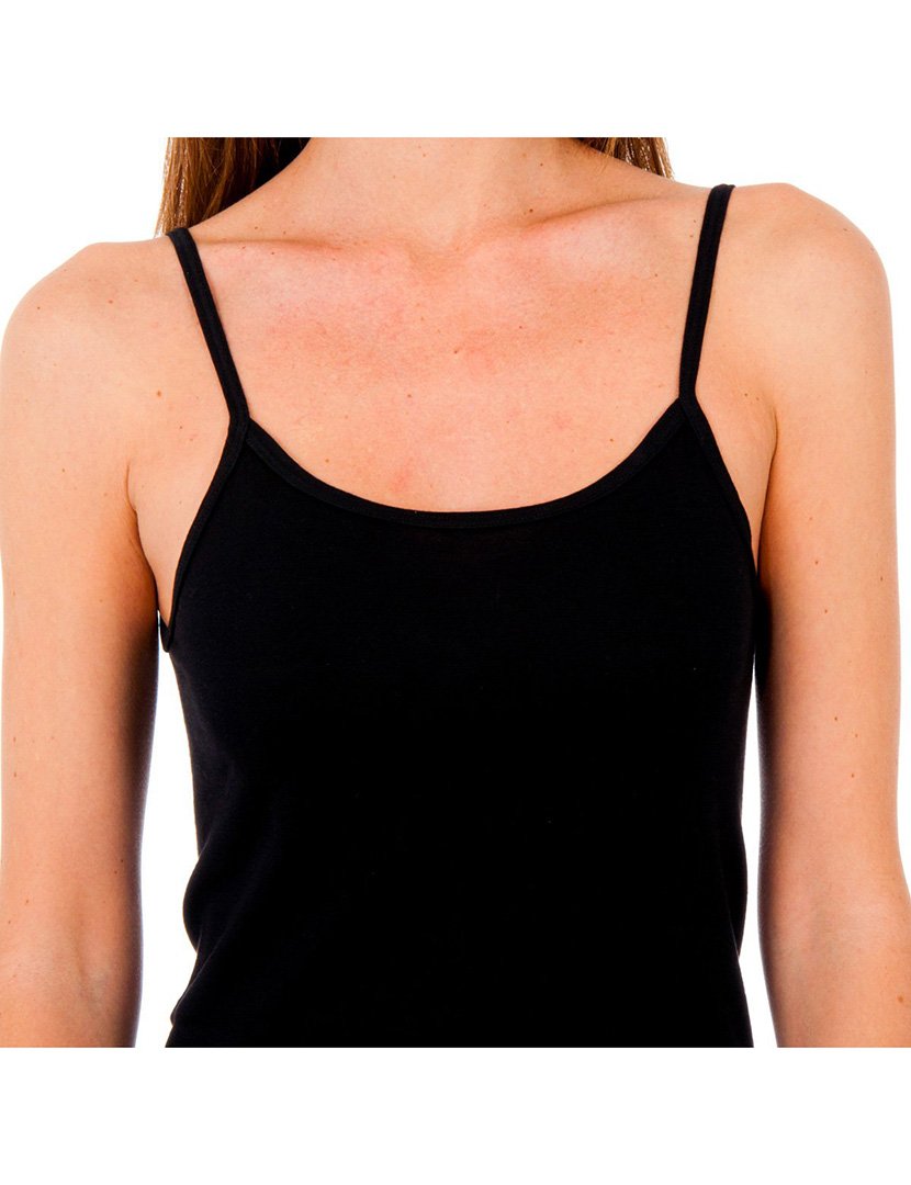 T-Shirt Interior Manga Cava Liberty Preto