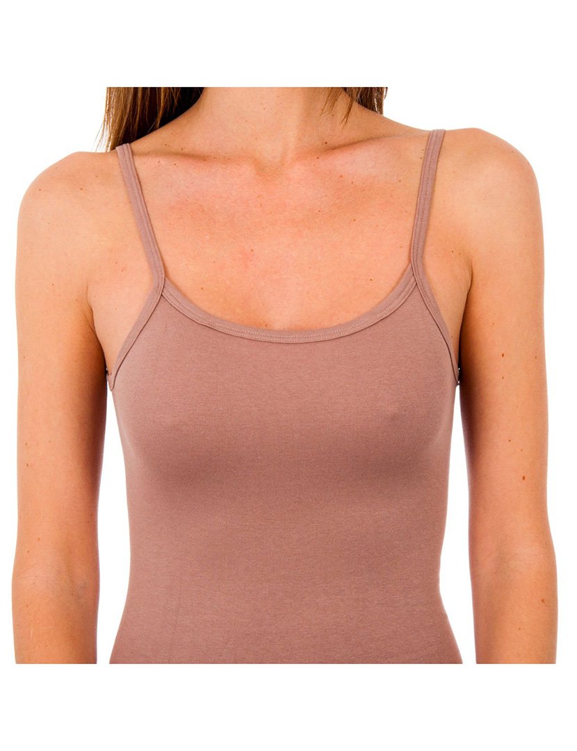 T-Shirt Interior Manga Cava Liberty Bege