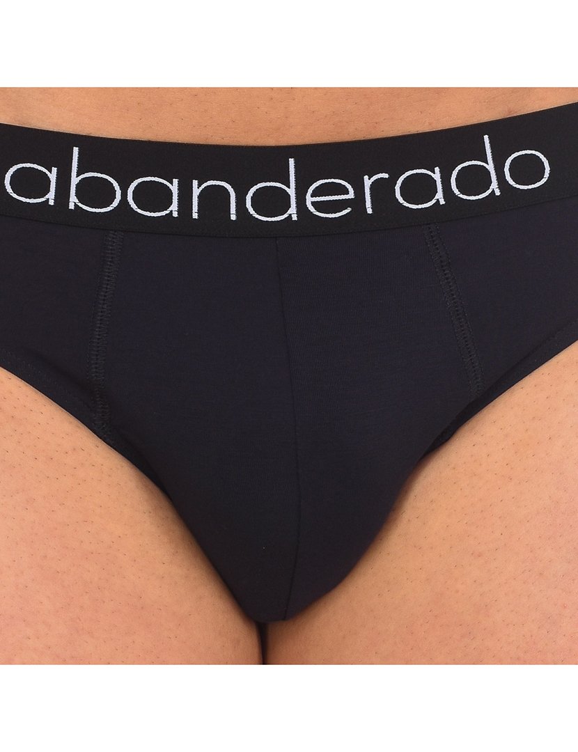 Pack 2 Slips Sensitive Bamboo Preto-Verde