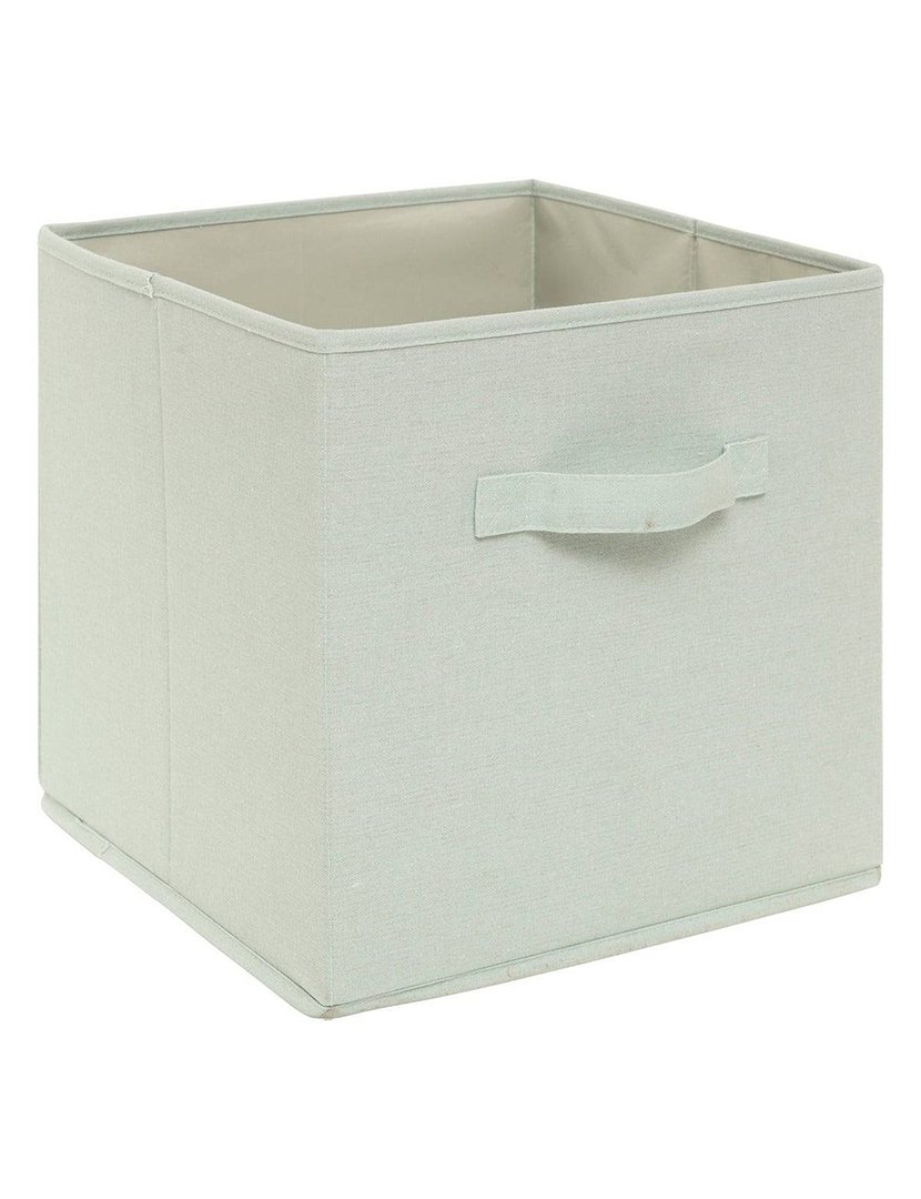 Conjunto de 2 Caixas de Armazenamento para Crianças Verde + Arco Íris