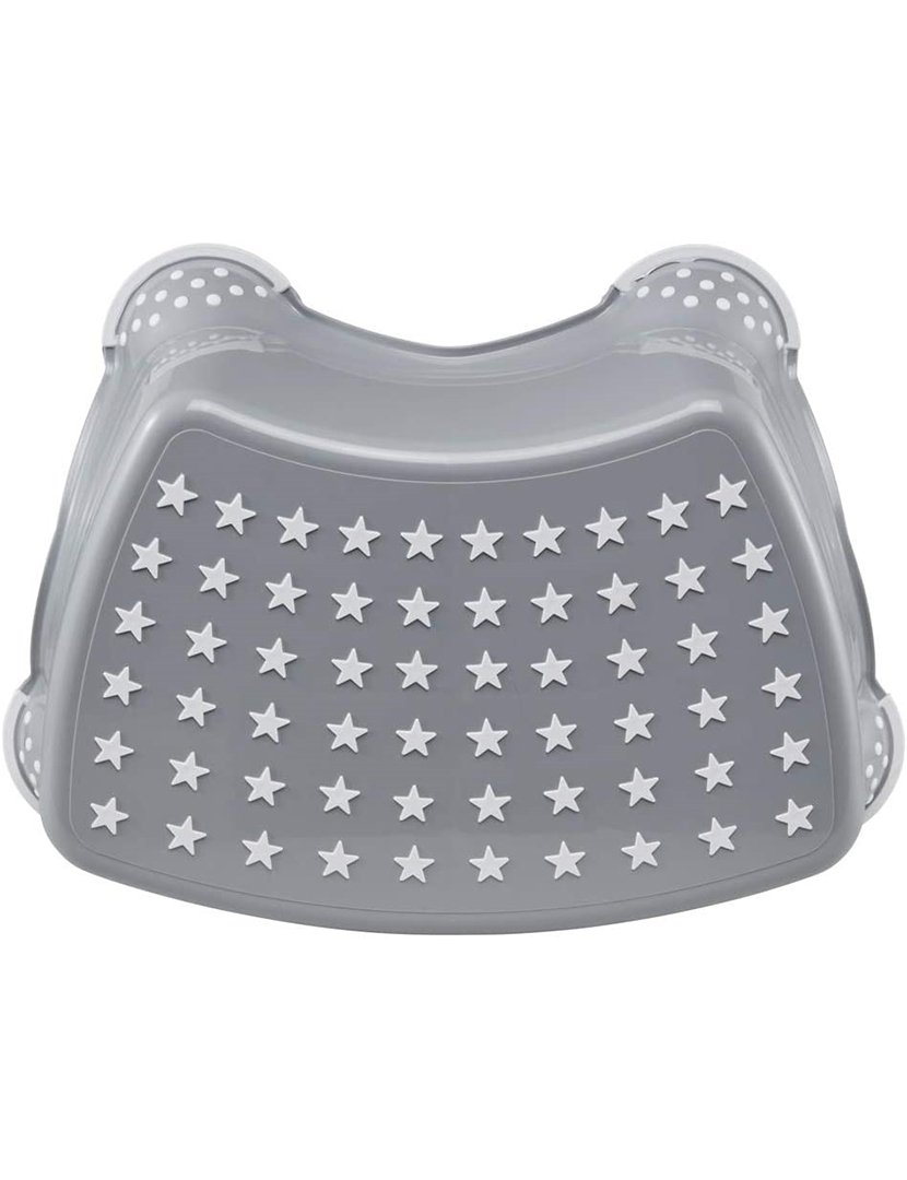 Banco / Assento Alto Infantil 3-10 anos Antiderrapante Cinzento