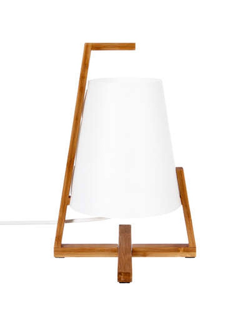 Candeeiro de Mesa Branco 31cm