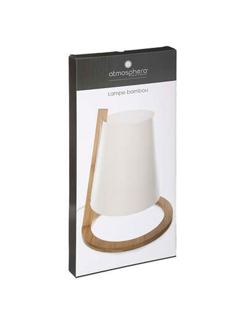 Candeeiro de Mesa Branco 26cm