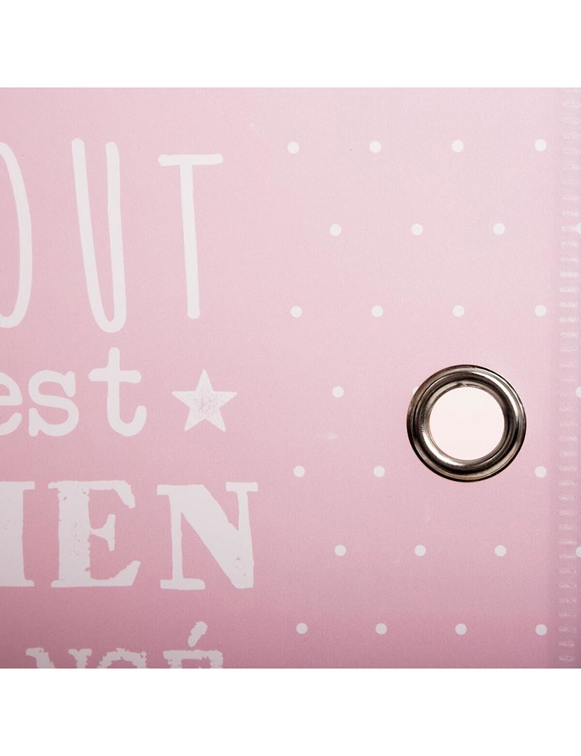 Prateleira de Armazenamento Rosa 139cm