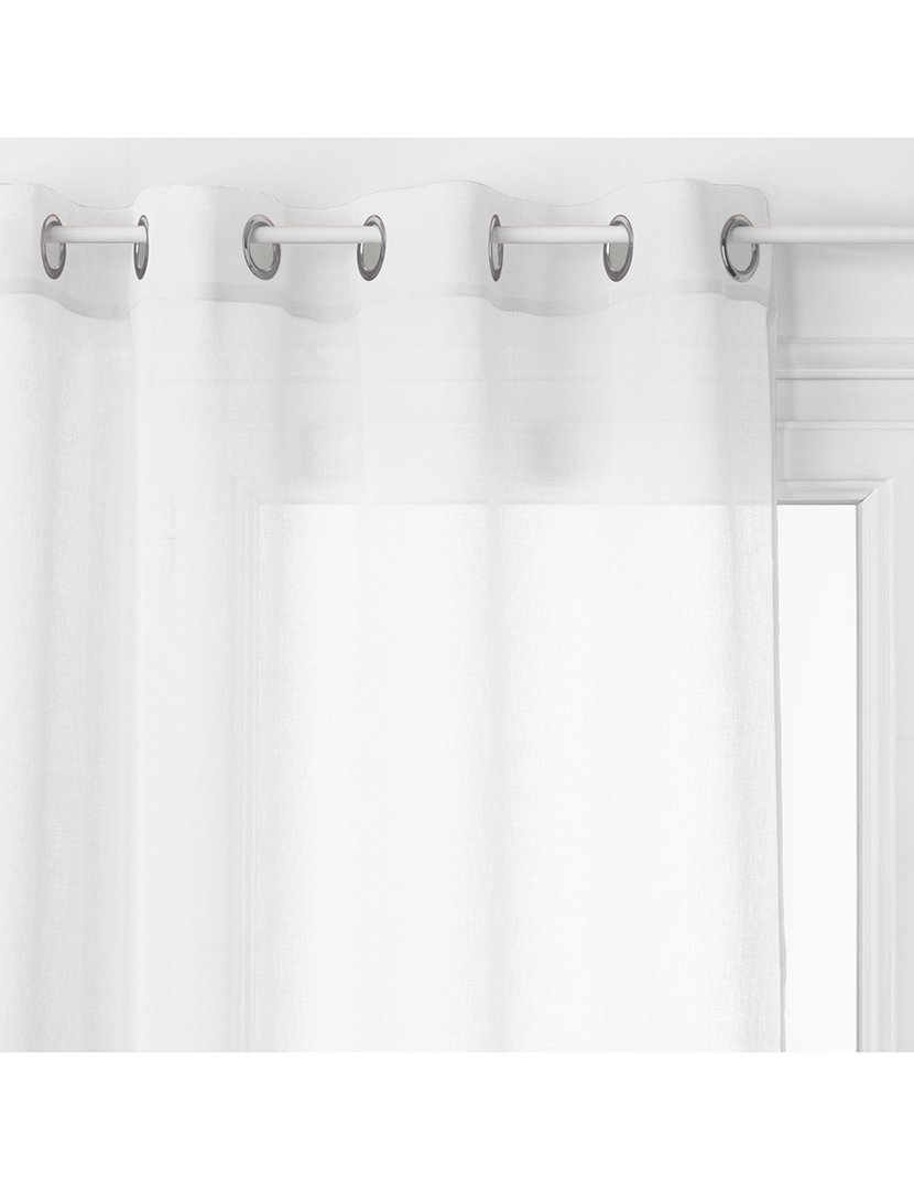Cortinados Translúcidos Branco