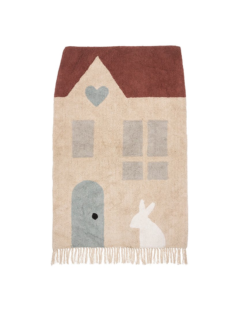 Tapete Estampado Casa de Campo