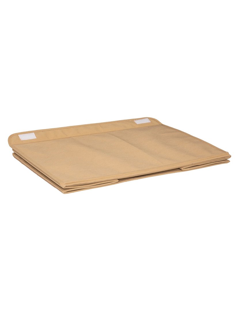 Baú Infantil com Pompons Castanho