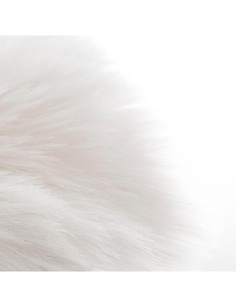 Tapete de Pele Branco