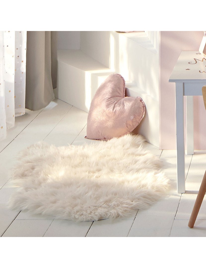 Tapete de Pele Branco