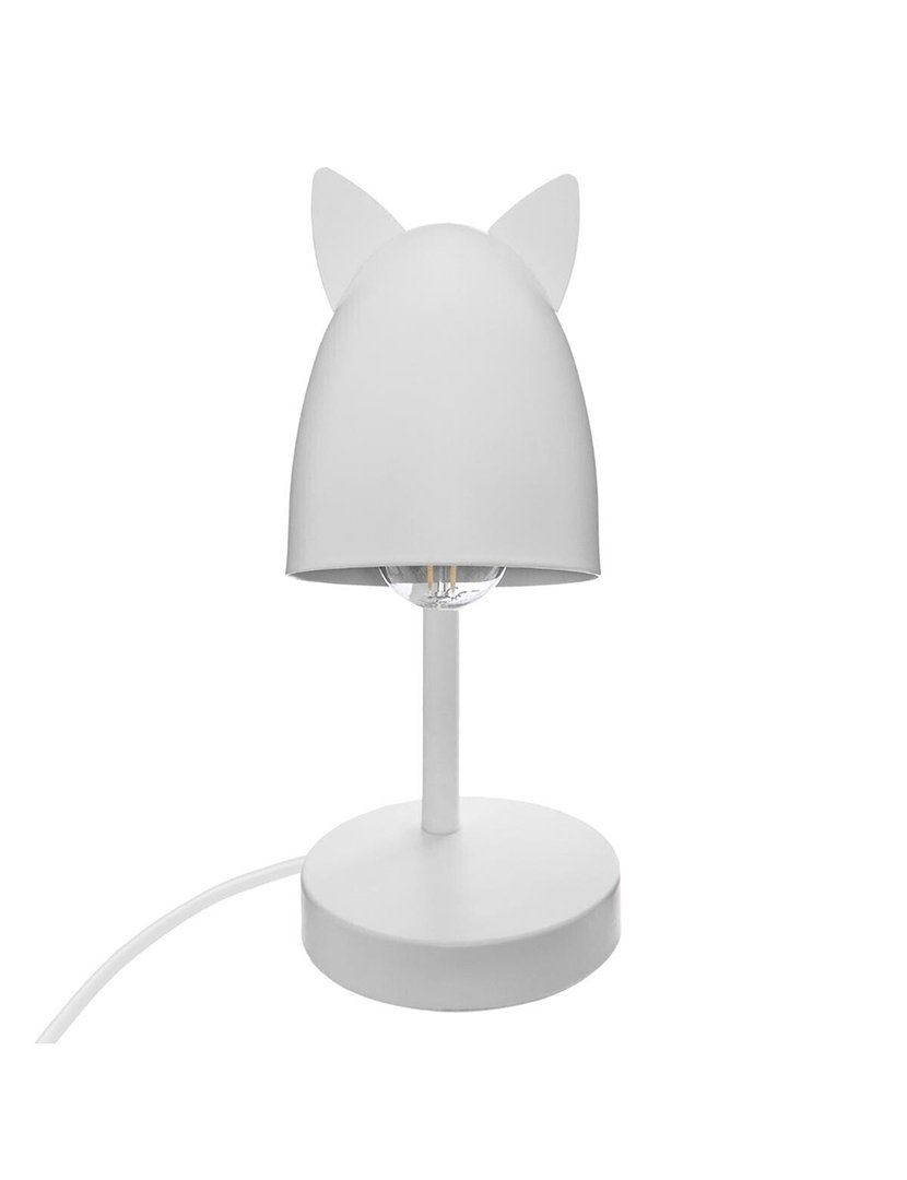 Candeeiro Infantil com Orelhas Branco