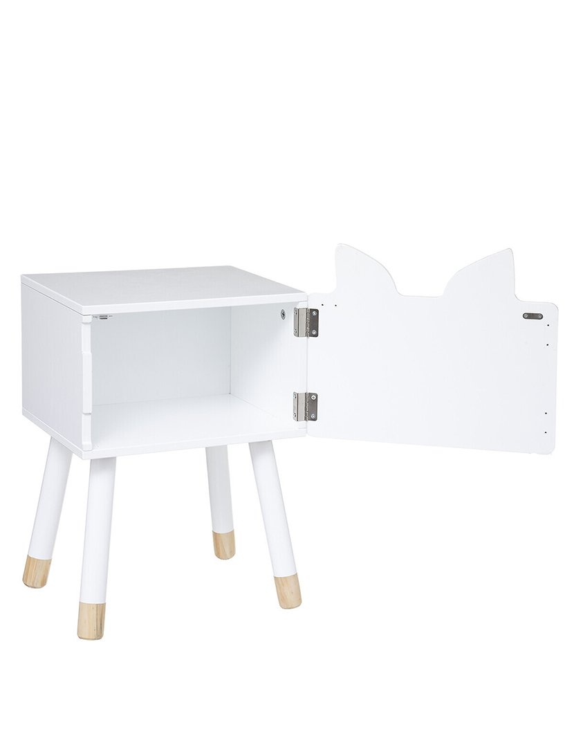Fox White Nightstand