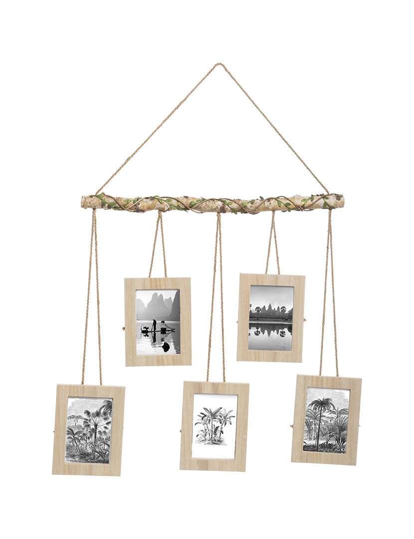 Moldura Decorativa para 5 fotos