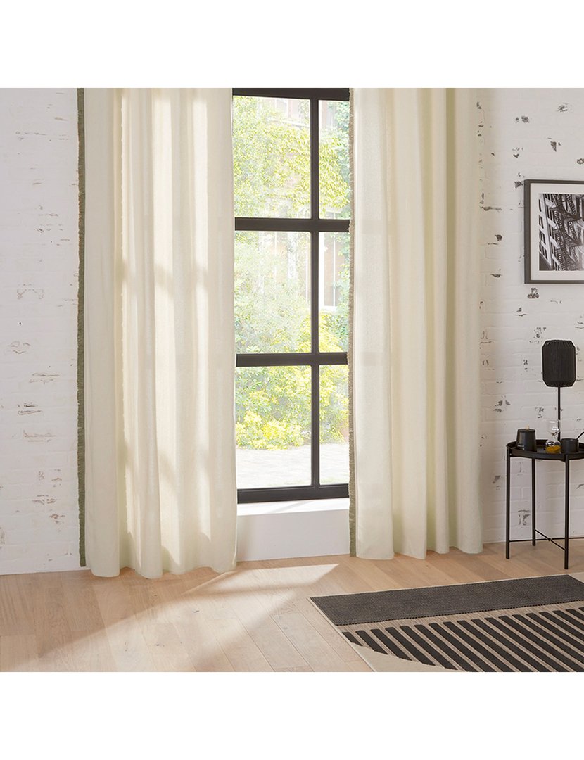 Boot Curtains 140x260cm Ivory